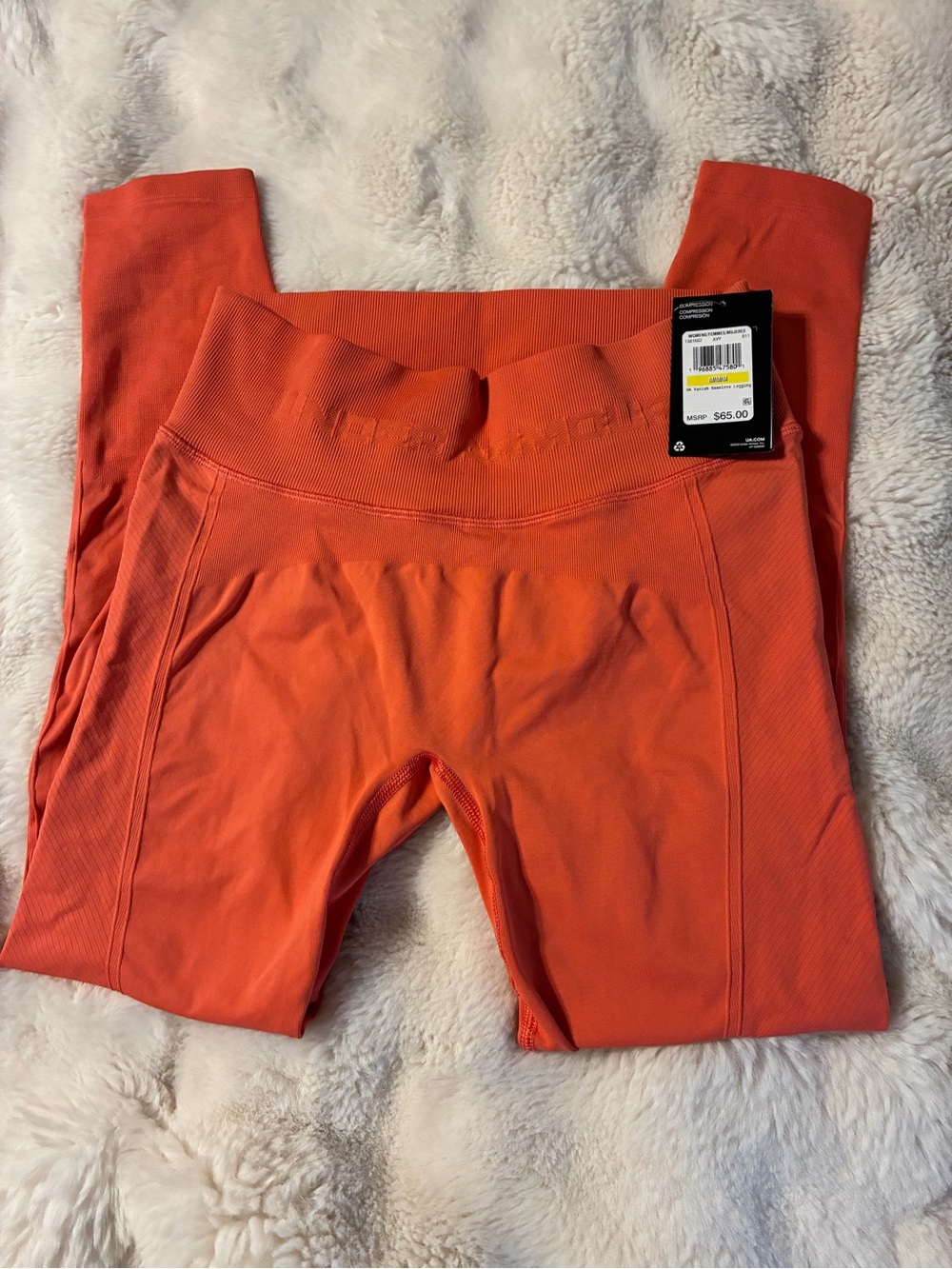 Under Armour UA vanish seamless leggings Sz M NWT/0452